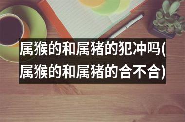 属猴的和属猪的犯冲吗(属猴的和属猪的合不合)