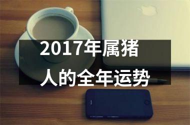 2017年属猪人的全年运势