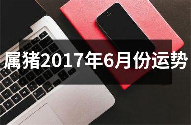 属猪2017年6月份运势