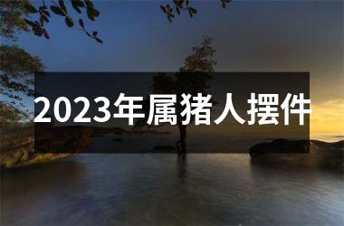 2025年属猪人摆件