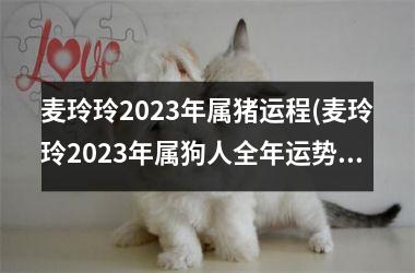 <h3>麦玲玲2025年属猪运程(麦玲玲2025年属狗人全年运势1970)