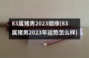 83属猪男2025姻缘(83属猪男2025年运势怎么样)