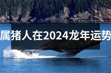 属猪人在2024龙年运势