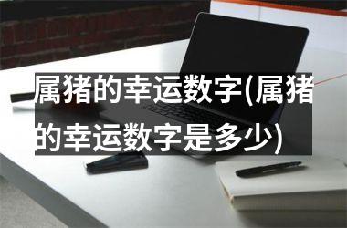 属猪的幸运数字(属猪的幸运数字是多少)