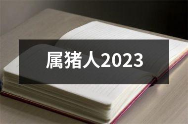 属猪人2025