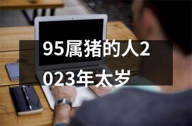 95属猪的人2025年太岁