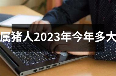 属猪人2025年今年多大