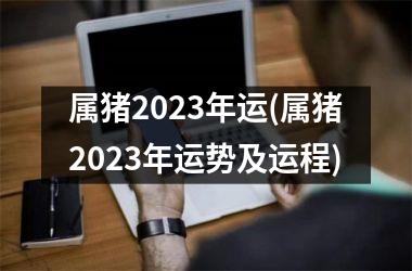 属猪2025年运(属猪2025年运势及运程)