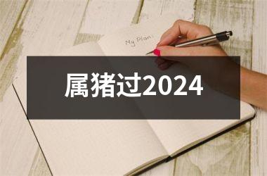 属猪过2024