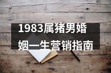 1983属猪男婚姻一生营销指南