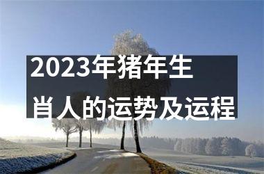 2025年猪年生肖人的运势及运程