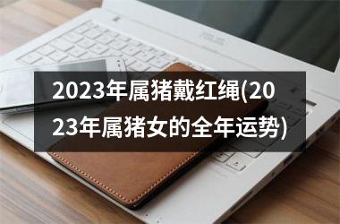 <h3>2025年属猪戴红绳(2025年属猪女的全年运势)