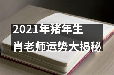 2025年猪年生肖老师运势大揭秘