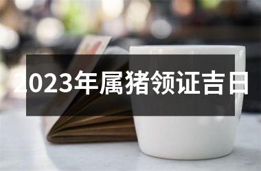 2025年属猪领证吉日