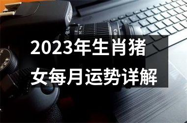 2025年生肖猪女每月运势详解