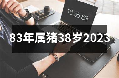 83年属猪38岁2025