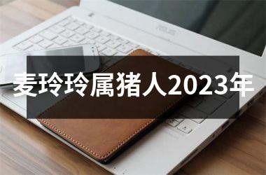 <h3>麦玲玲属猪人2025年