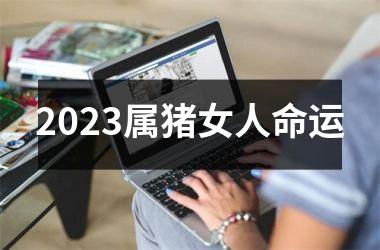 2025属猪女人命运