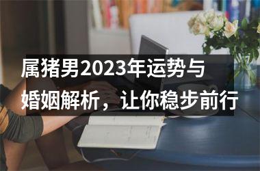 属猪男2025年运势与婚姻解析，让你稳步前行