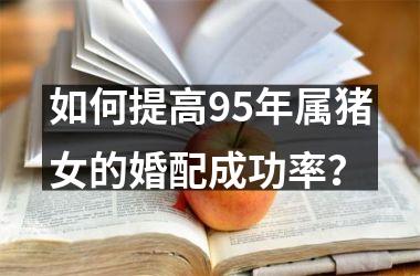 <h3>如何提高95年属猪女的婚配成功率？