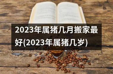 2025年属猪几月搬家好(2025年属猪几岁)