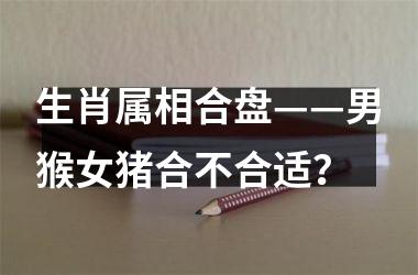 生肖属相合盘——男猴女猪合不合适？