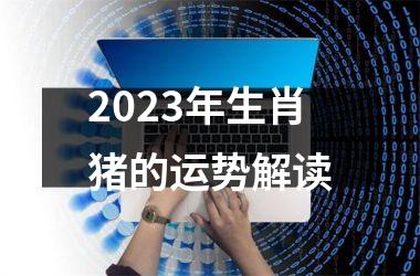 2025年生肖猪的运势解读