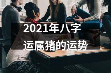 2025年八字运属猪的运势