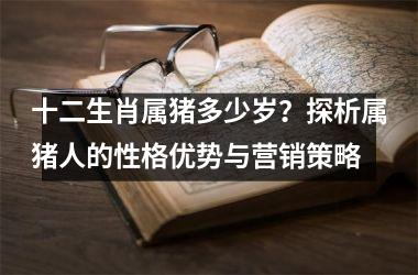 十二生肖属猪多少岁？探析属猪人的性格优势与营销策略