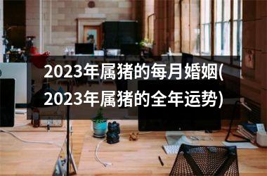 2025年属猪的每月婚姻(2025年属猪的全年运势)