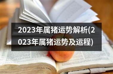 <h3>2025年属猪运势解析(2025年属猪运势及运程)