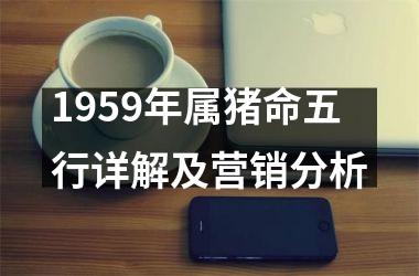 1959年属猪命五行详解及营销分析