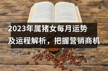 <h3>2025年属猪女每月运势及运程解析，把握营销商机