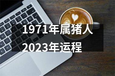 1971年属猪人2025年运程