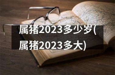 属猪2025多少岁(属猪2025多大)