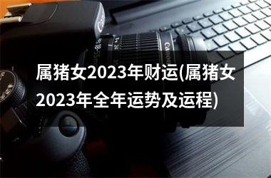 属猪女2025年财运(属猪女2025年全年运势及运程)