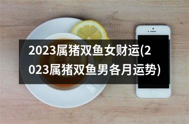 2025属猪双鱼女财运(2025属猪双鱼男各月运势)