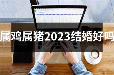 <h3>属鸡属猪2025结婚好吗