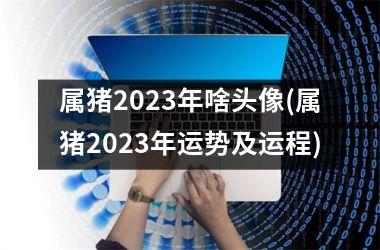 <h3>属猪2025年啥头像(属猪2025年运势及运程)