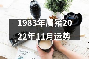 1983年属猪2025年11月运势