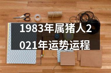 1983年属猪人2025年运势运程