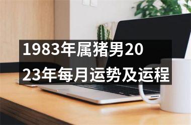 <h3>1983年属猪男2025年每月运势及运程