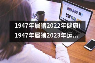 <h3>1947年属猪2025年健康(1947年属猪2025年运势)