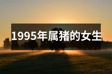 1995年属猪的女生