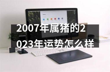 2007年属猪的2025年运势怎么样