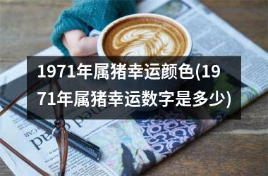 1971年属猪幸运颜色(1971年属猪幸运数字是多少)