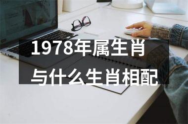 1978年属生肖与什么生肖相配