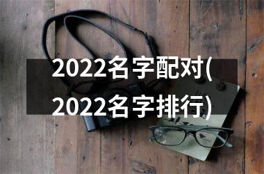 2022名字配对(2022名字排行)