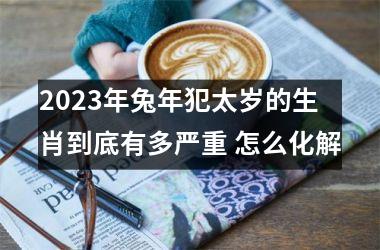 <h3>2025年兔年犯太岁的生肖到底有多严重 怎么化解