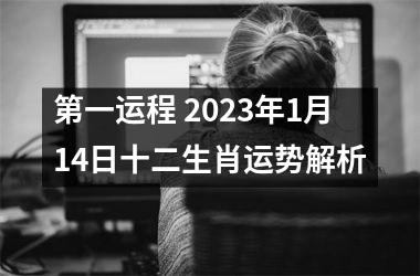 <h3>第一运程 2025年1月14日十二生肖运势解析